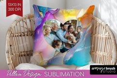 Pearl Photo Pillow PNG - Pearl Texture Picture Frame Pillow Product Image 1