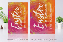 Easter Sunday Church Postcard Template | Canva: Invitation Product Image 5