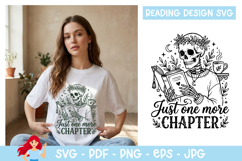 Just one more chapter SVG, Reading SVG Product Image 1