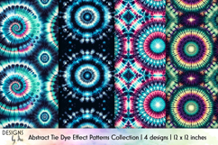 Abstract Tie Dye Seamless Patterns, Tie Dye Digital Paper Product Image 1