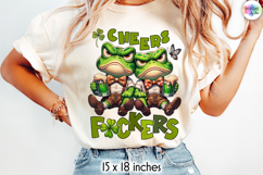 Funny St Patrick Frog Sublimation Bundle, Sarcastic Quotes Product Image 6