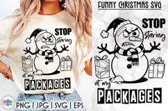 Funny Christmas SVG, Christmas Quote for Cricut &amp; Silhouette Product Image 1