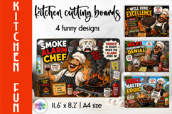 Funny Sarcastic Kitchen Cutting Board Design Collection Product Image 5
