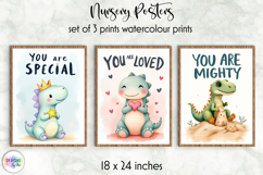 Positive Affirmations Kids Posters, Cute Animal Nursery PNG Product Image 14