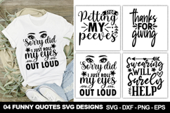 Funny Quotes SVG Bundle |Funny Quotes SVG Designs Product Image 8