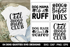 Dog SVG Designs | Cute and Funny Pet Lover Quote Cut File Product Image 1