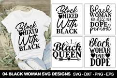 Black Woman SVG Bundle - Black Woman SVG Design ,Black Woman Product Image 3