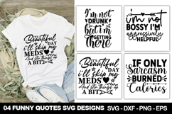 Funny Quotes SVG Bundle |Funny Quotes SVG Designs Product Image 5