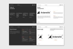 Urban Minimalist Real Estate Brand Guideline Product Image 4