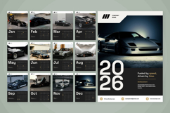 Automotive Corporate Wall Calendar Product Image 4