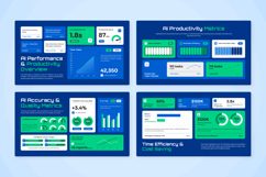Futuristic AI KPI Infographic Product Image 4