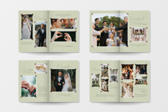 Elegant Romantic Wedding Photo Album Layout Product Image 4