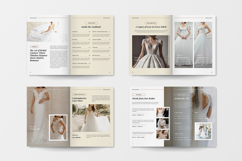 Wedding Bridal Fashion Lookbook Brochure Design Product Image 4