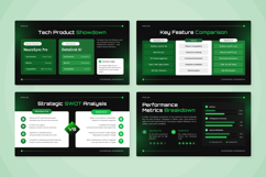 Tech Infographic Cards with Hover UI Style Product Image 4