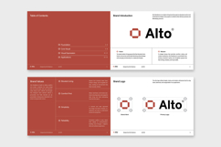 Urban Minimalist Real Estate Brand Book Product Image 4