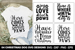 Christmas Dog SVG Bundle | Funny Holiday Pet Designs ,Dog Product Image 4