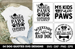 Dog SVG Designs | Cute and Funny Pet Lover Quote Cut File Product Image 1