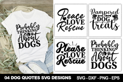 Dog SVG Designs | Cute and Funny Pet Lover Quote Cut File Product Image 1