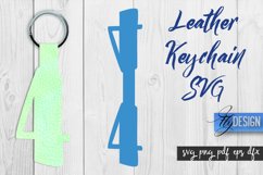 Leather Keychain SVG Design | Keychaine Design | SVG File Product Image 1