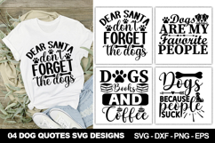 Dog SVG Designs | Cute and Funny Pet Lover Quote Cut File Product Image 1