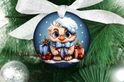 Christmas Ornaments Bundle | Cute Baby Animals with Presents Product Image 2