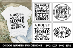 Dog SVG Designs | Cute and Funny Pet Lover Quote Cut File Product Image 1