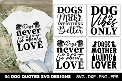 Dog SVG Designs | Cute and Funny Pet Lover Quote Cut File Product Image 1