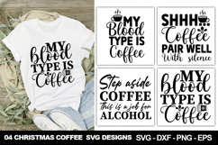Christmas Coffee SVG Bundle | Funny Holiday Coffee Quotes Product Image 8