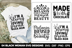 Black Woman SVG Bundle - Black Woman SVG Design ,Black Woman Product Image 5