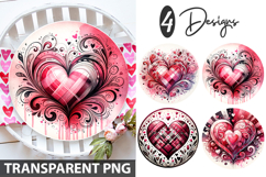 Valentine&#039;s Day Animals Clipart Bundle - Valentine PNG Files Product Image 4
