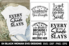 Black Woman SVG Bundle - Black Woman SVG Design ,Black Woman Product Image 6