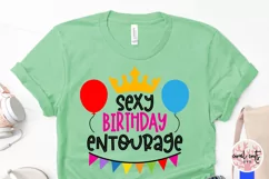 Sexy birthday entourage - Birthday SVG EPS DXF Product Image 4