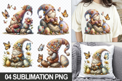 Easter Gnome Sublimation PNG Clipart for Crafts &amp; Apparel Product Image 1