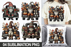 Halloween Gnome Sublimation Clipart, 04 PNG Designs Product Image 1