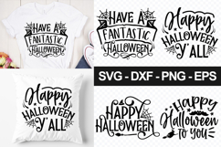 04 Halloween Quotes SVG Designs - Halloween T-Shirt Designs Product Image 1