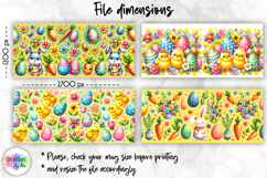 Easter Mug Wrap, Spring Mug Wrap, Easter Bunny, Cute Chick Product Image 2