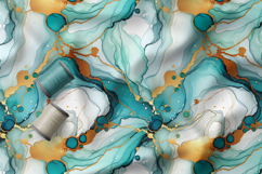 Marble Seamless Patterns, Luxury Elegant Digital Paper Product Image 2