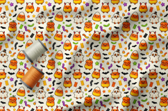 Cute Halloween Monsters Pattern, Candy Corn Collection Product Image 3