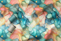 Marble Seamless Patterns, Luxury Elegant Digital Paper Product Image 3