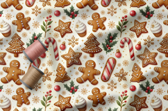 Christmas Seamless Patterns, Holiday Digital Paper Product Image 3