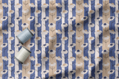 Daisies Seamless Patterns, Minimal Boho Floral Digital Paper Product Image 4