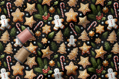 Christmas Seamless Patterns Bundle, Holiday Digital Paper Product Image 16