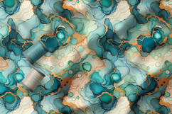 Marble Seamless Patterns, Luxury Elegant Digital Paper Product Image 4