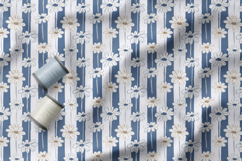 Daisies Seamless Patterns, Minimal Boho Floral Digital Paper Product Image 5