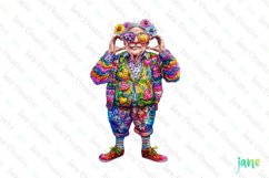 Quirky Grandpa Sublimation Clipart Product Image 1