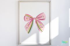 Red &amp; Blush Florals Watercolor Clipart Product Image 5