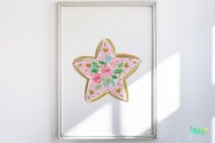 Red &amp; Blush Florals Watercolor Clipart Product Image 2