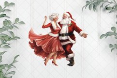 Santa Claus And Mrs.Claus Sublimation Product Image 1