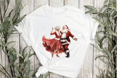 Santa Claus And Mrs.Claus Sublimation Product Image 2