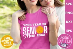 Basketball Svg | Basketball Mom Svg | Senior Mom Svg Shirt Product Image 1